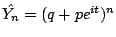$\hat{Y_n} = (q + pe^{it})^n$